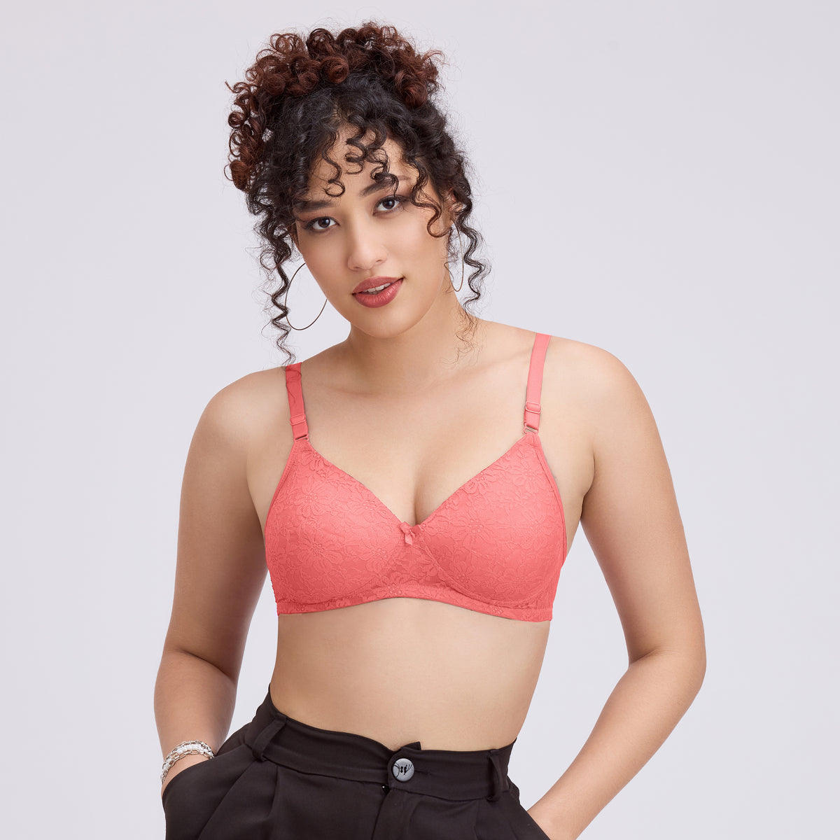 Lace Net Padded Bra, photo 1 of 4