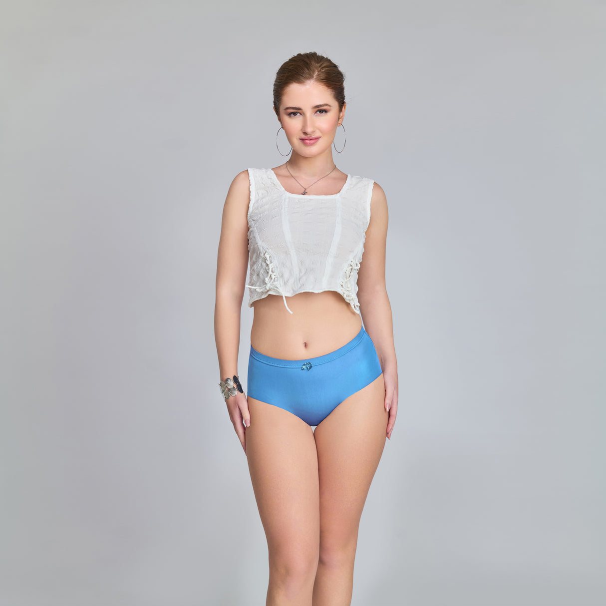 Plain Seamless Panty for Women – Soft, Stretchable & Invisible Comfort Innerwear PQ5033