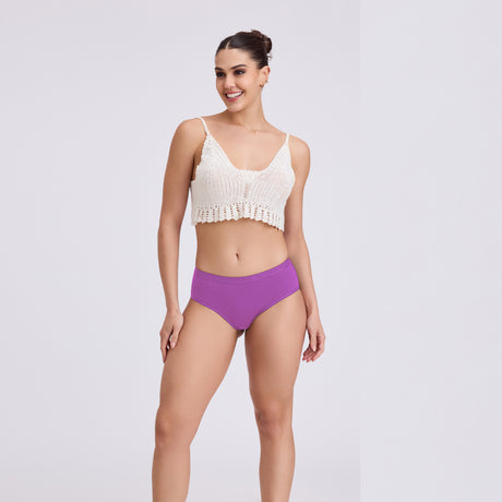 Hipster Panty for Women–Soft & Stretchable Daily Wear Underwear PQ5015
