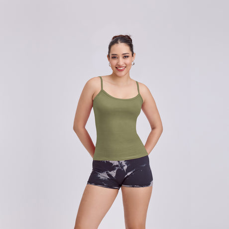 Women’s Soft Cotton Camisole – Everyday Comfort & Layering Essential QC6003