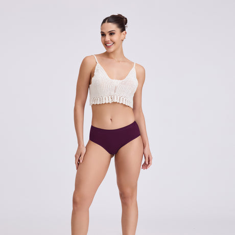 Hipster Panty for Women–Soft & Stretchable Daily Wear Underwear PQ5015