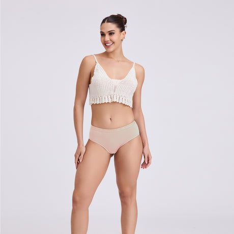 Hipster Panty for Women–Soft & Stretchable Daily Wear Underwear PQ5015