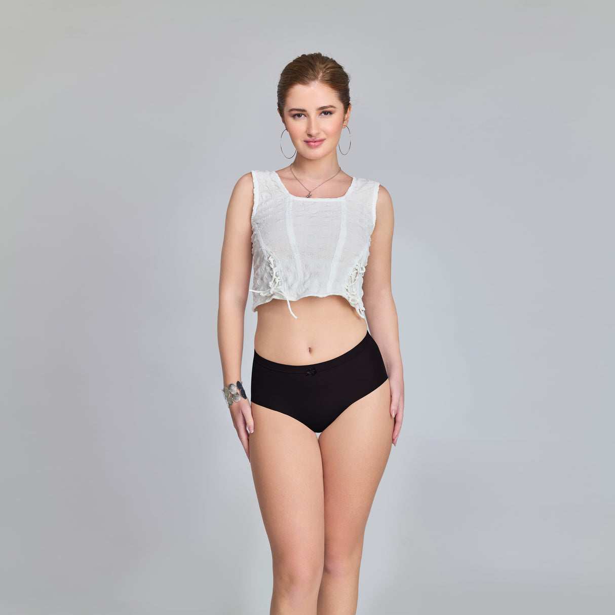 Plain Seamless Panty for Women – Soft, Stretchable & Invisible Comfort Innerwear PQ5033