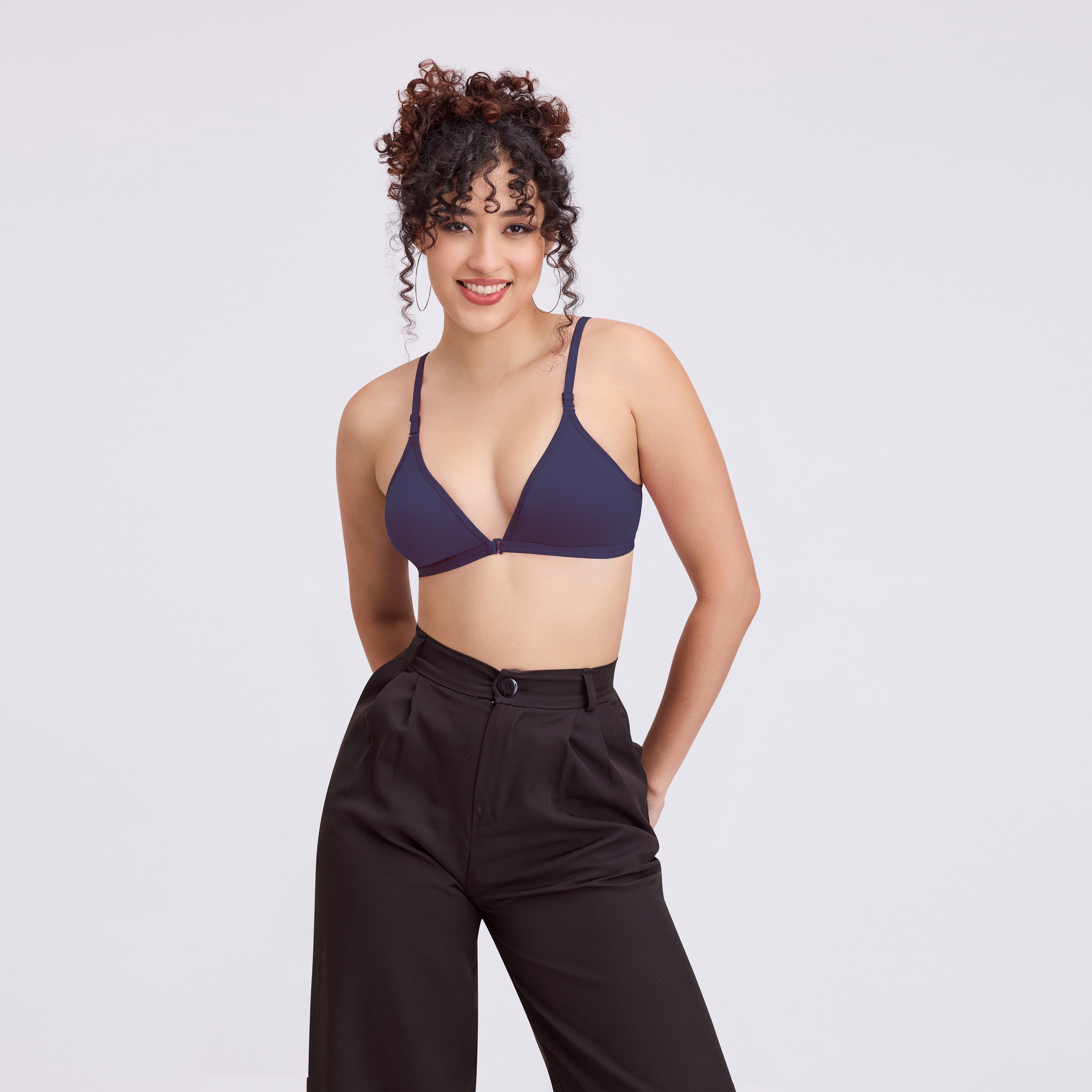 Non-Padded Front Open Bra for Women|Comfortable Everyday Innerwear