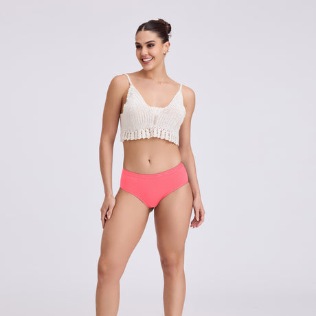 Hipster Panty for Women–Soft & Stretchable Daily Wear Underwear PQ5015