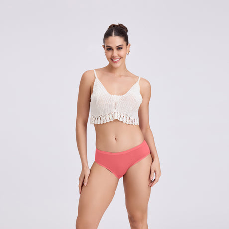 Women’s Hipster Panty –Soft, Stretchable for Daily Comfort & Style PQ5039