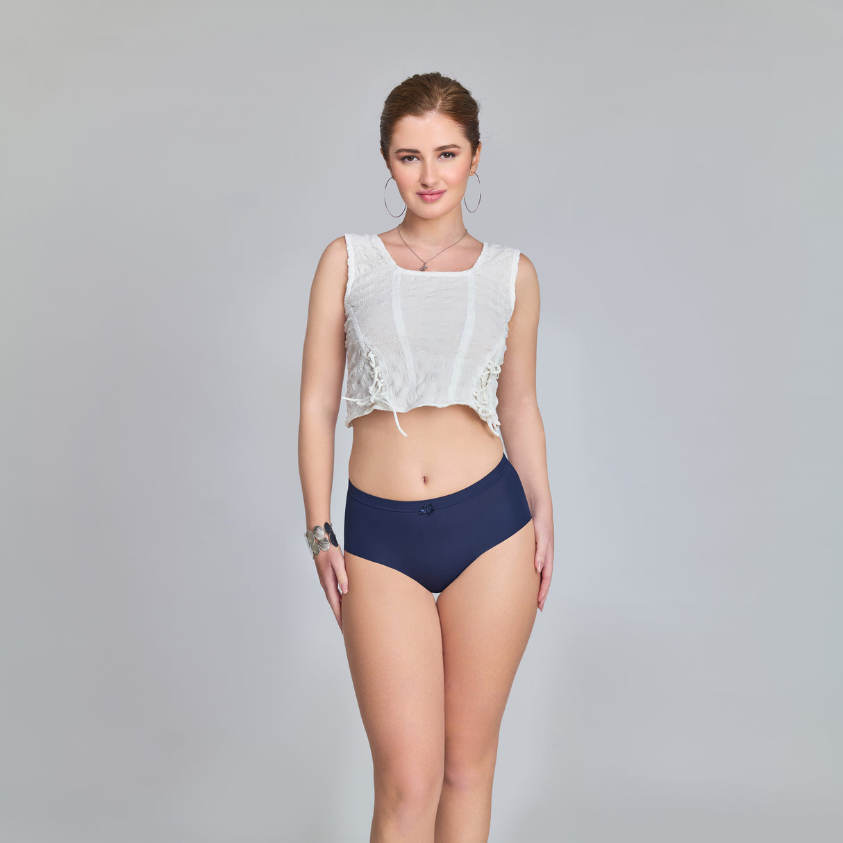 Plain Seamless Panty for Women – Soft, Stretchable & Invisible Comfort Innerwear PQ5033