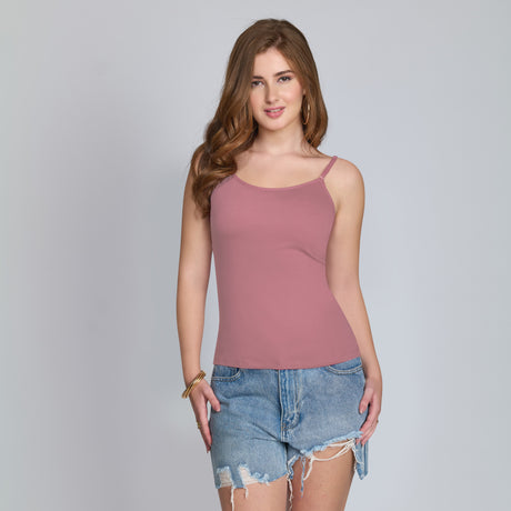 Women’s Adjustable Strap Camisole – Soft, Breathable & Comfortable CQ6001