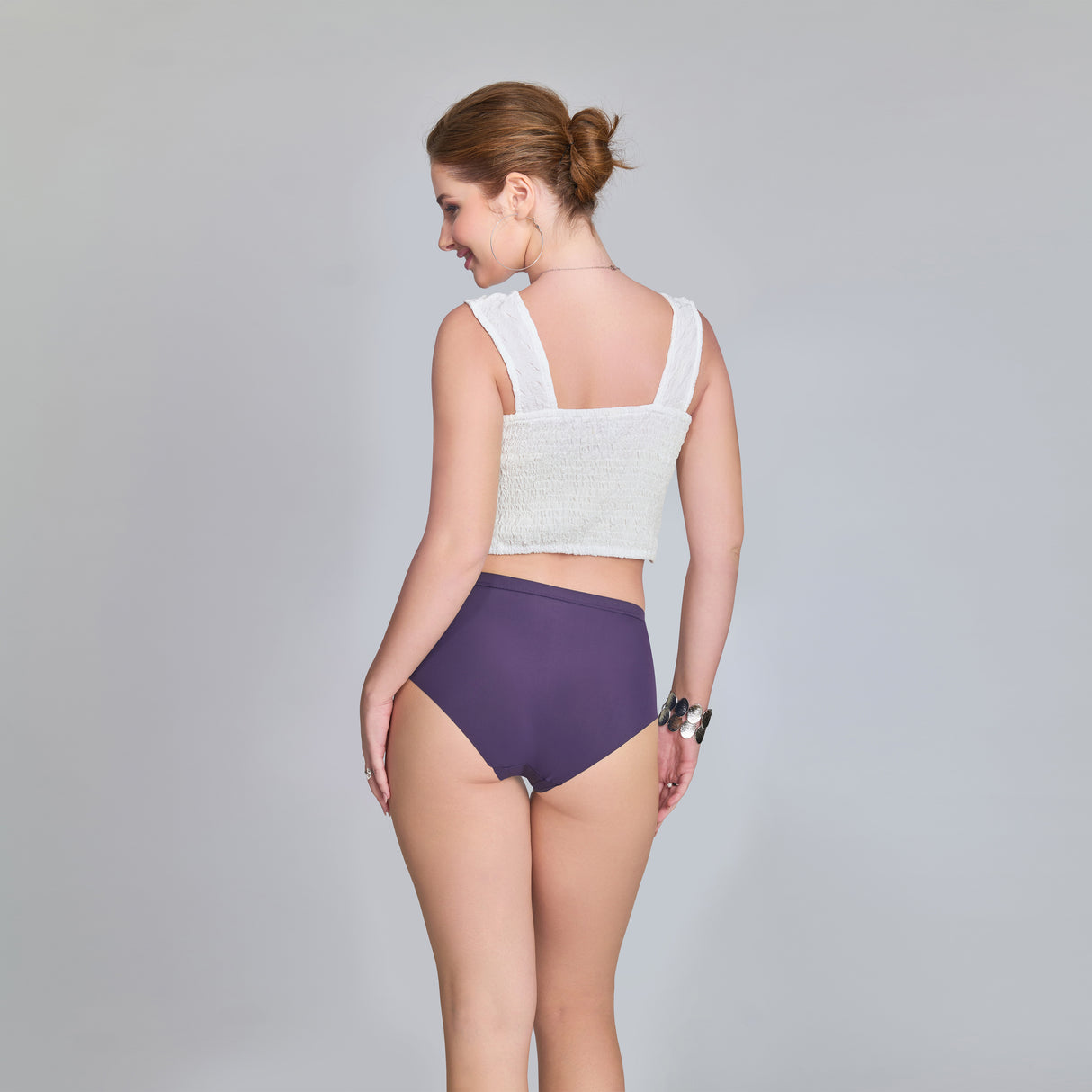 Plain Seamless Panty for Women – Soft, Stretchable & Invisible Comfort Innerwear PQ5033