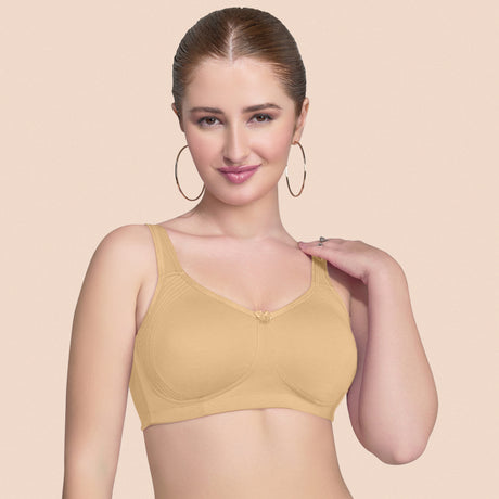 Encircle Full Coverage Side Support Bra for Heavy Bust Daily Wear MQ3060