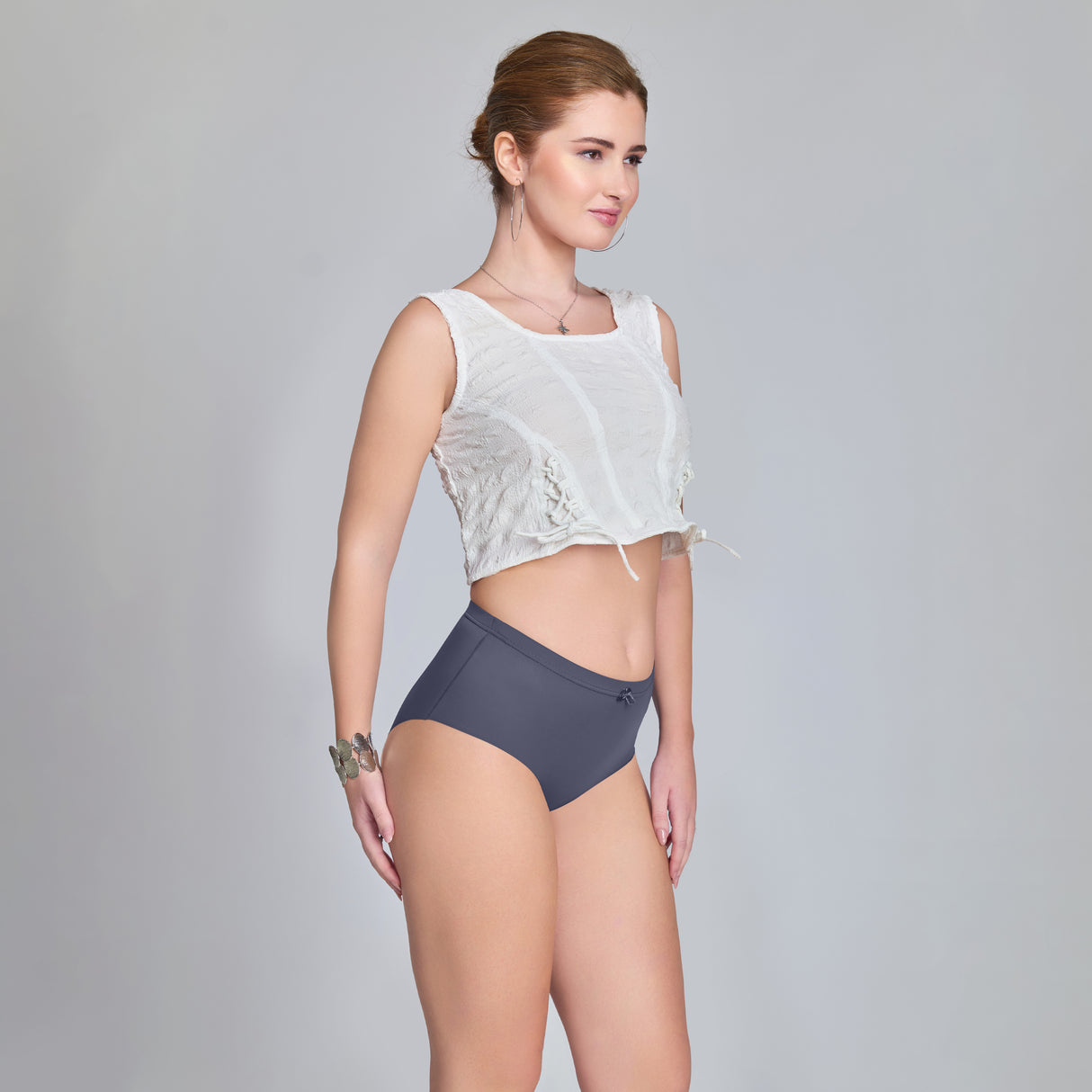 Plain Seamless Panty for Women – Soft,Stretchable & Invisible Comfort Innerwear PQ5033-2pc