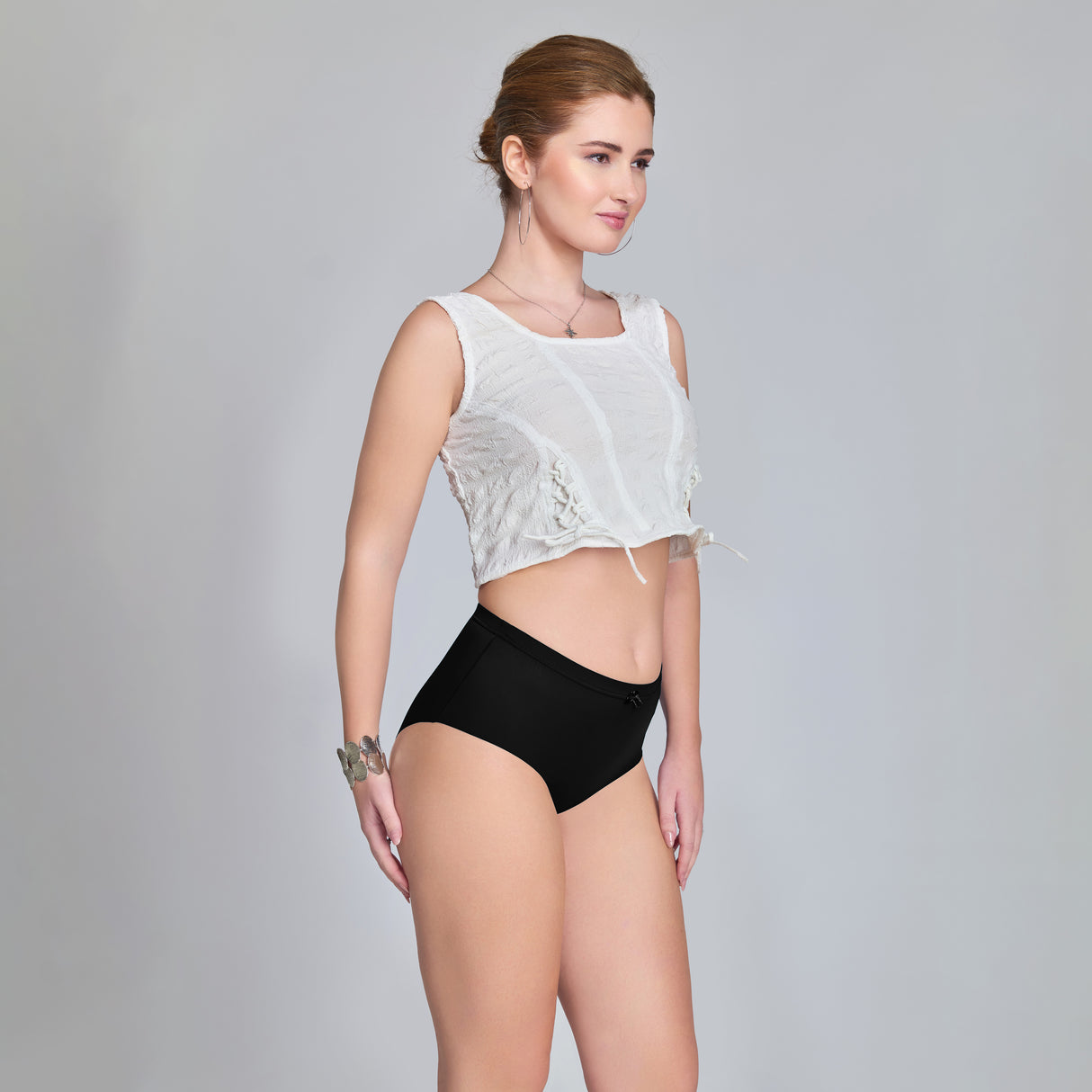 Plain Seamless Panty for Women – Soft,Stretchable & Invisible Comfort Innerwear PQ5033-2pc