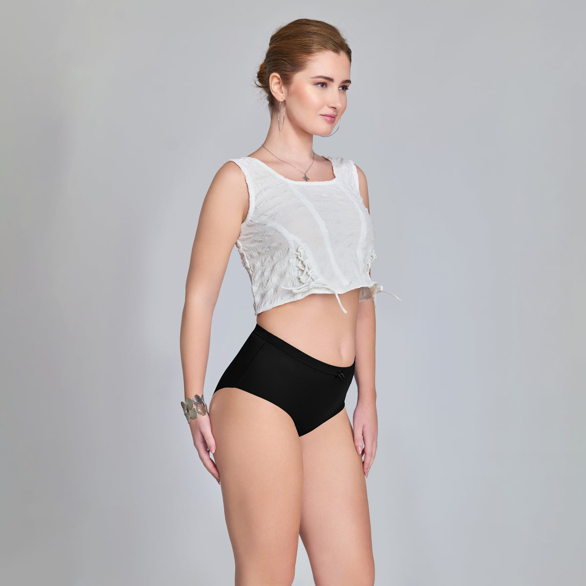 Plain Seamless Panty · Pack of 3, photo 4 of 10