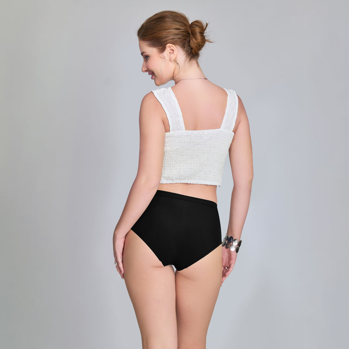Plain Seamless Panty for Women – Soft,Stretchable & Invisible Comfort Innerwear PQ5033-3pc