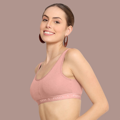 Stylish Padded Sports Bra for Women – Comfort, Support & Flex Fit SQ1043