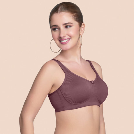 Encircle Full Coverage Side Support Bra for Heavy Bust Daily Wear MQ3060