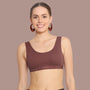 Stylish Padded Sports Bra for Women – Comfort, Support & Flex Fit SQ1043