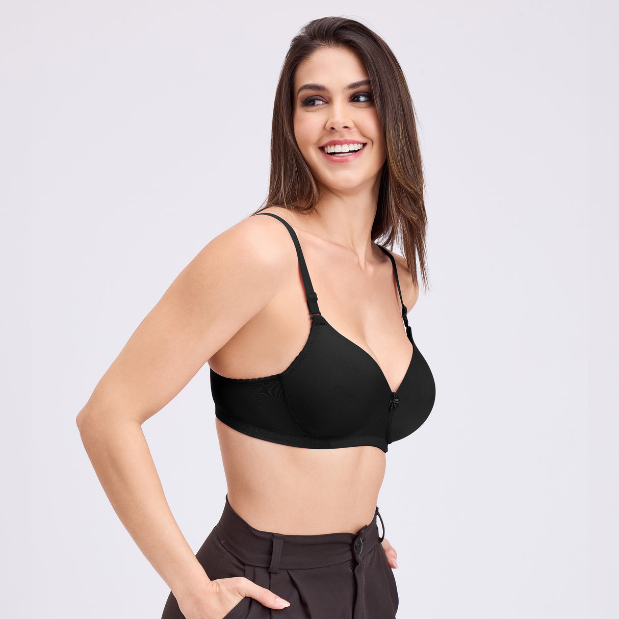 Elegant Lightly Padded Bra for Everyday Comfort & Support FQ8007