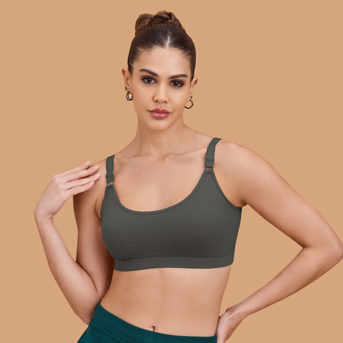 Slip-On Sports Bra, photo 1 of 4