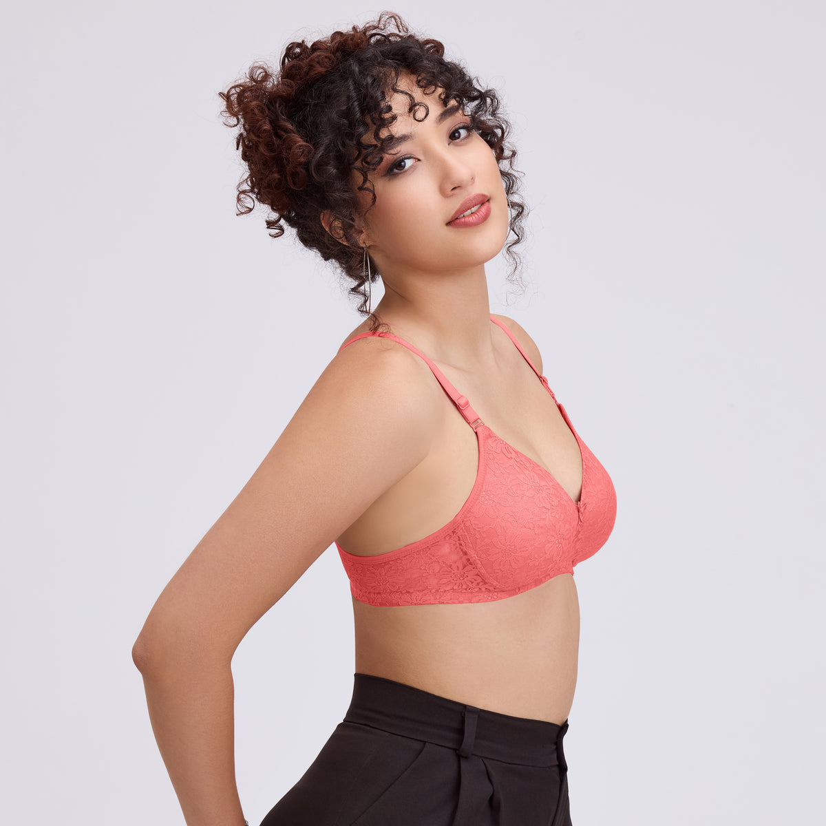 Lace Net Padded Bra, photo 2 of 4