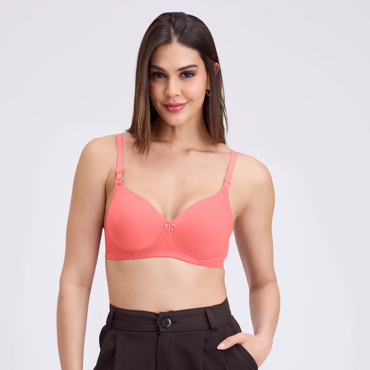 Elegant Lightly Padded Bra for Everyday Comfort & Support FQ8007