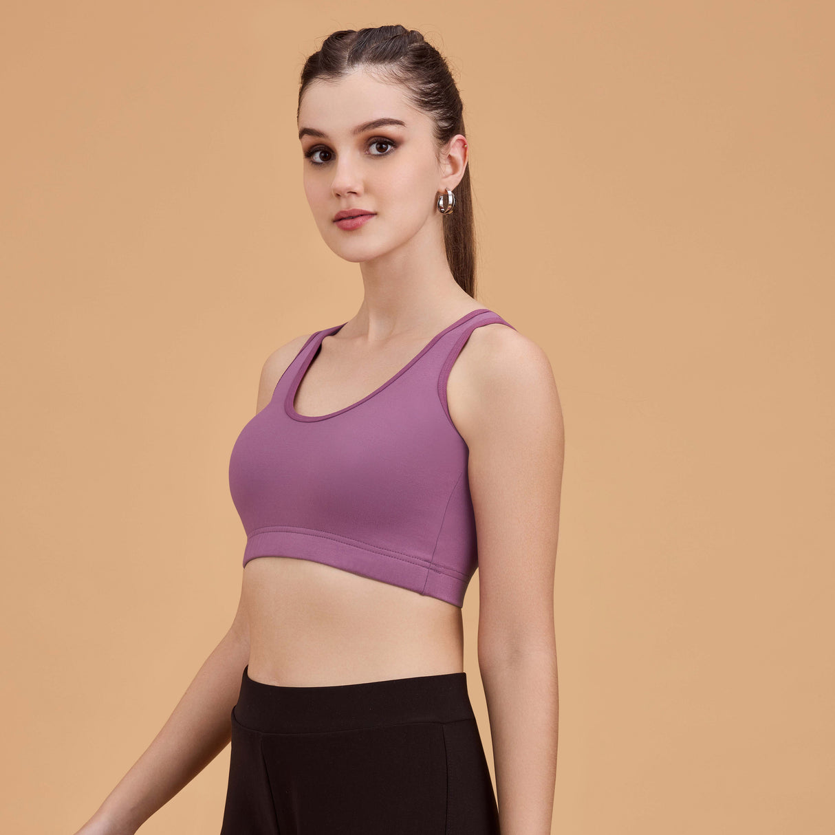 Full Coverage,Stretchable,Breathable Fabric | Ideal for Gym,Yoga & Daily Wear SQ1037