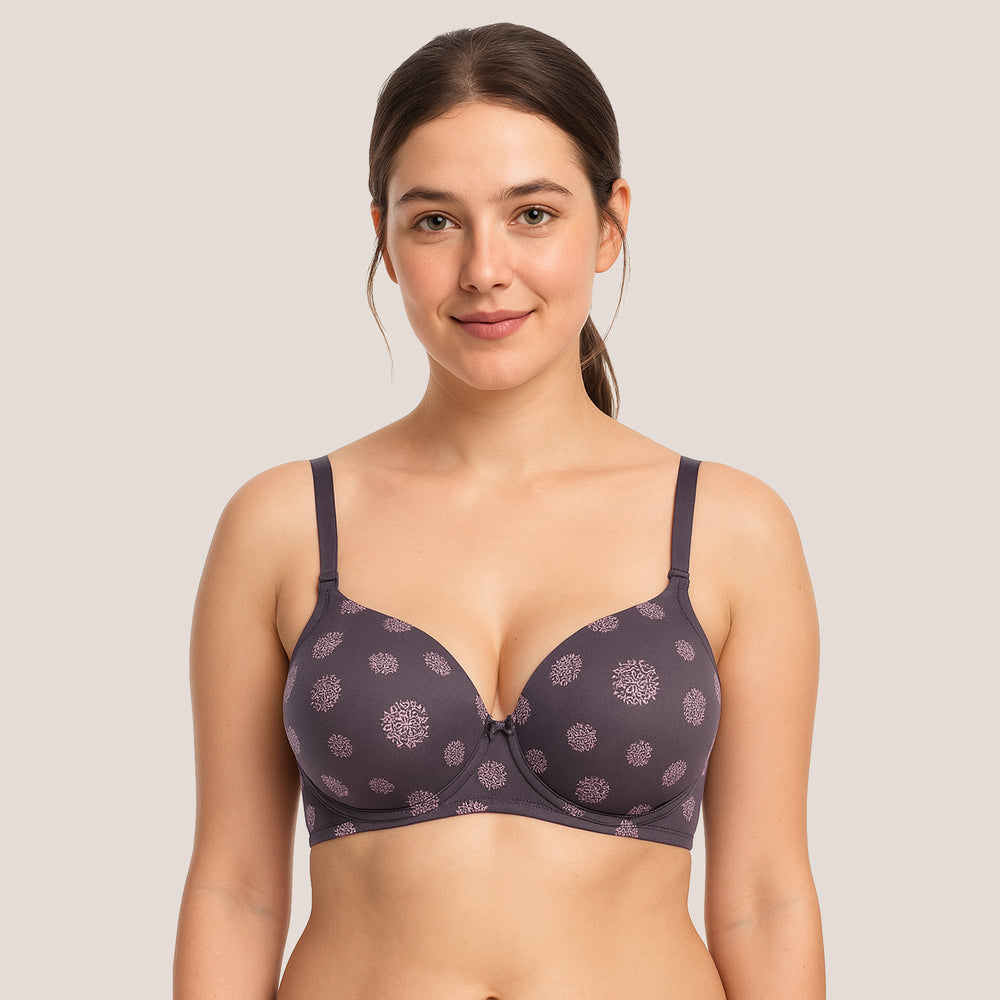 Detachable Strap Padded Bra