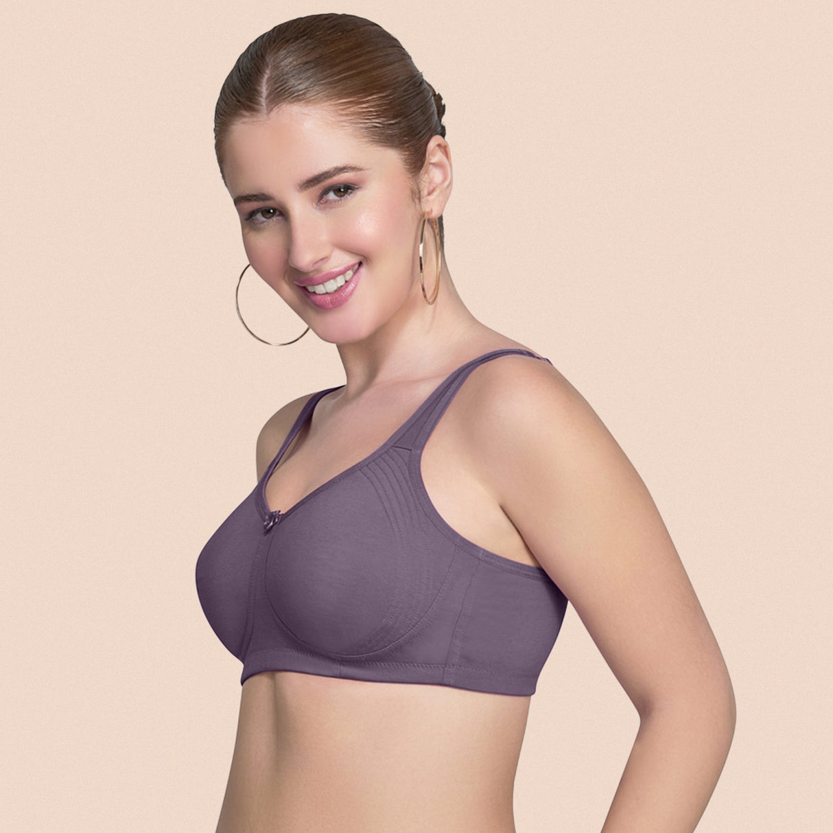 Encircle Full Coverage Side Support Bra for Heavy Bust Daily Wear MQ3060