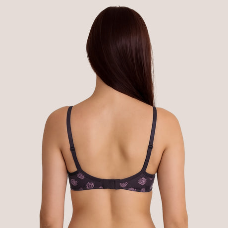 Detachable Strap Padded Bra for Versatile Styling & All-Day Comfort NQ4009