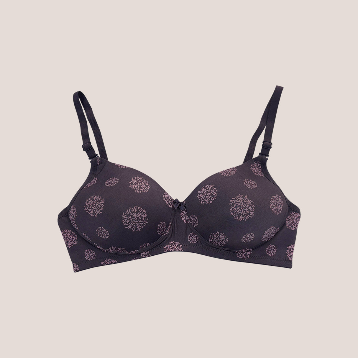 Detachable Strap Padded Bra for Versatile Styling & All-Day Comfort NQ4009