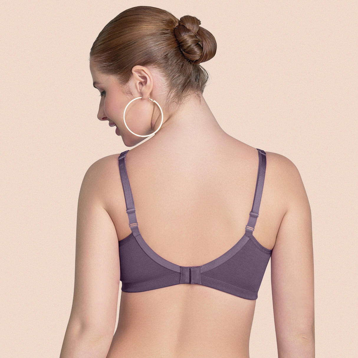 Encircle Full Coverage Side Support Bra for Heavy Bust Daily Wear MQ3060
