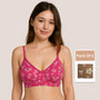 Stylish Printed Seam Bra for Women Soft Support & Everyday Comfort BQ2186 Pack of 2