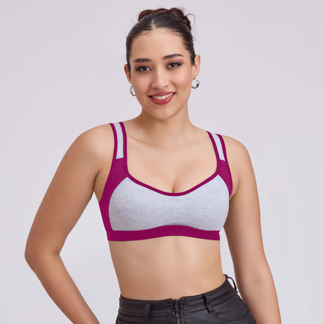 Sports Bra for Women–Perfect for Low to Medium Impact Workouts SQ1020