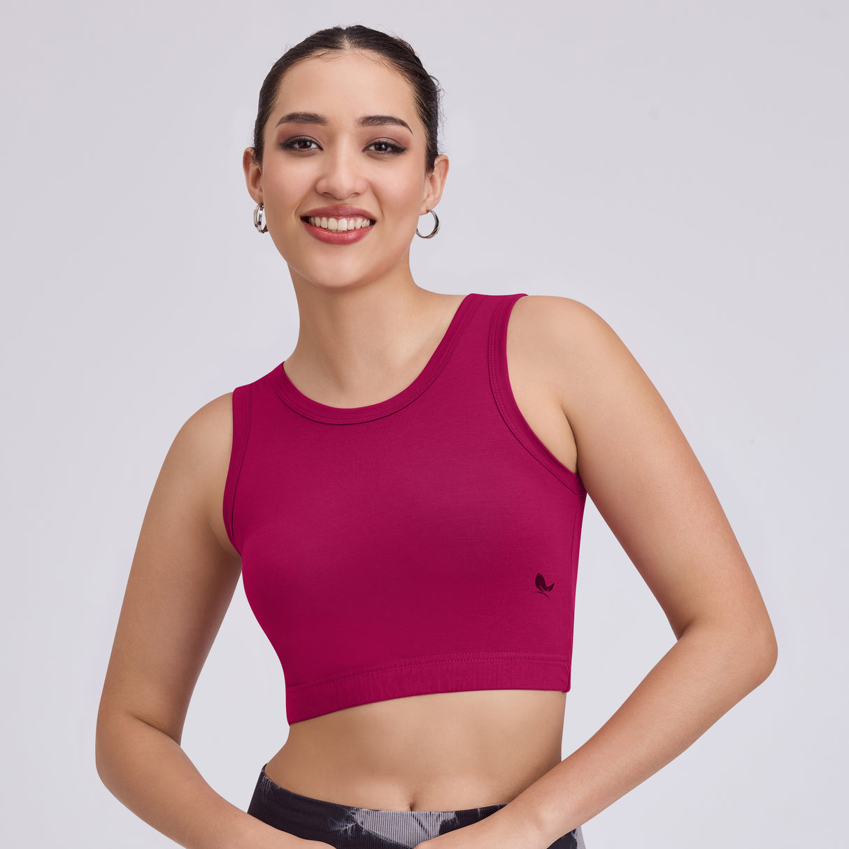 Women's Slip-On Top Bra – Seamless, Wire-Free & Everyday Comfort SQ1039