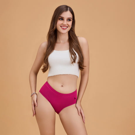 Women’s Plain Panty – Soft, Stretchable & Everyday Comfort Underwear PQ5038