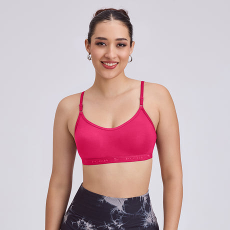 Comfortable,Breathable,Stretchable, Daily Wear Support Bra SQ1022