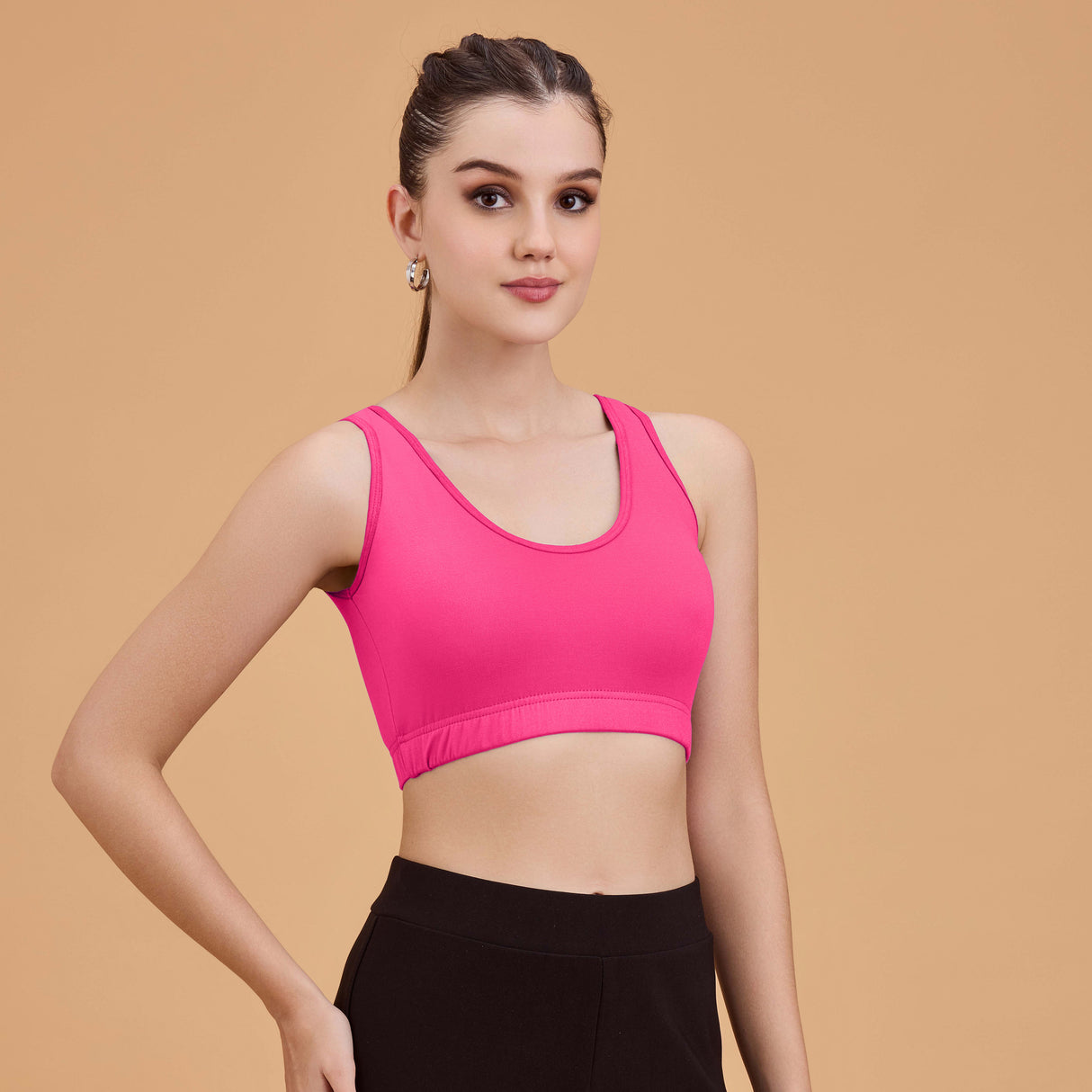 Full Coverage,Stretchable,Breathable Fabric | Ideal for Gym,Yoga & Daily Wear SQ1037