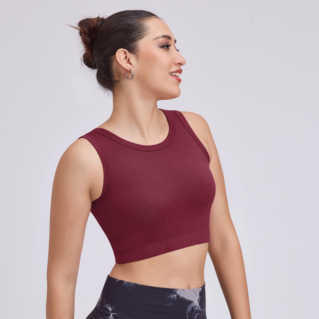 Women's Slip-On Top Bra – Seamless, Wire-Free & Everyday Comfort SQ1039