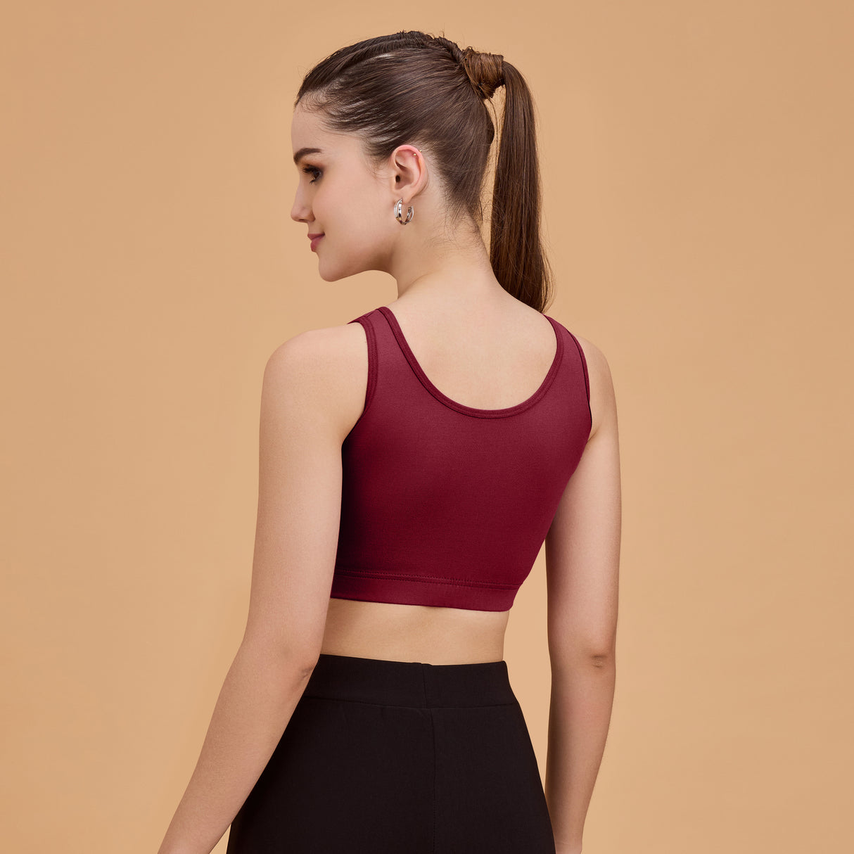 Full Coverage,Stretchable,Breathable Fabric | Ideal for Gym,Yoga & Daily Wear SQ1037