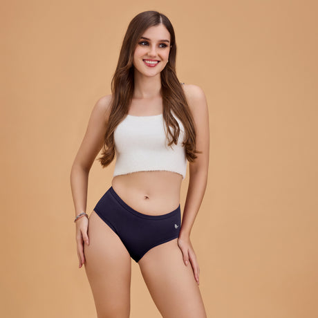 Women’s Plain Panty – Soft, Stretchable & Everyday Comfort Underwear PQ5038