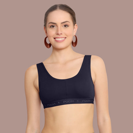 Stylish Padded Sports Bra for Women – Comfort, Support & Flex Fit SQ1043