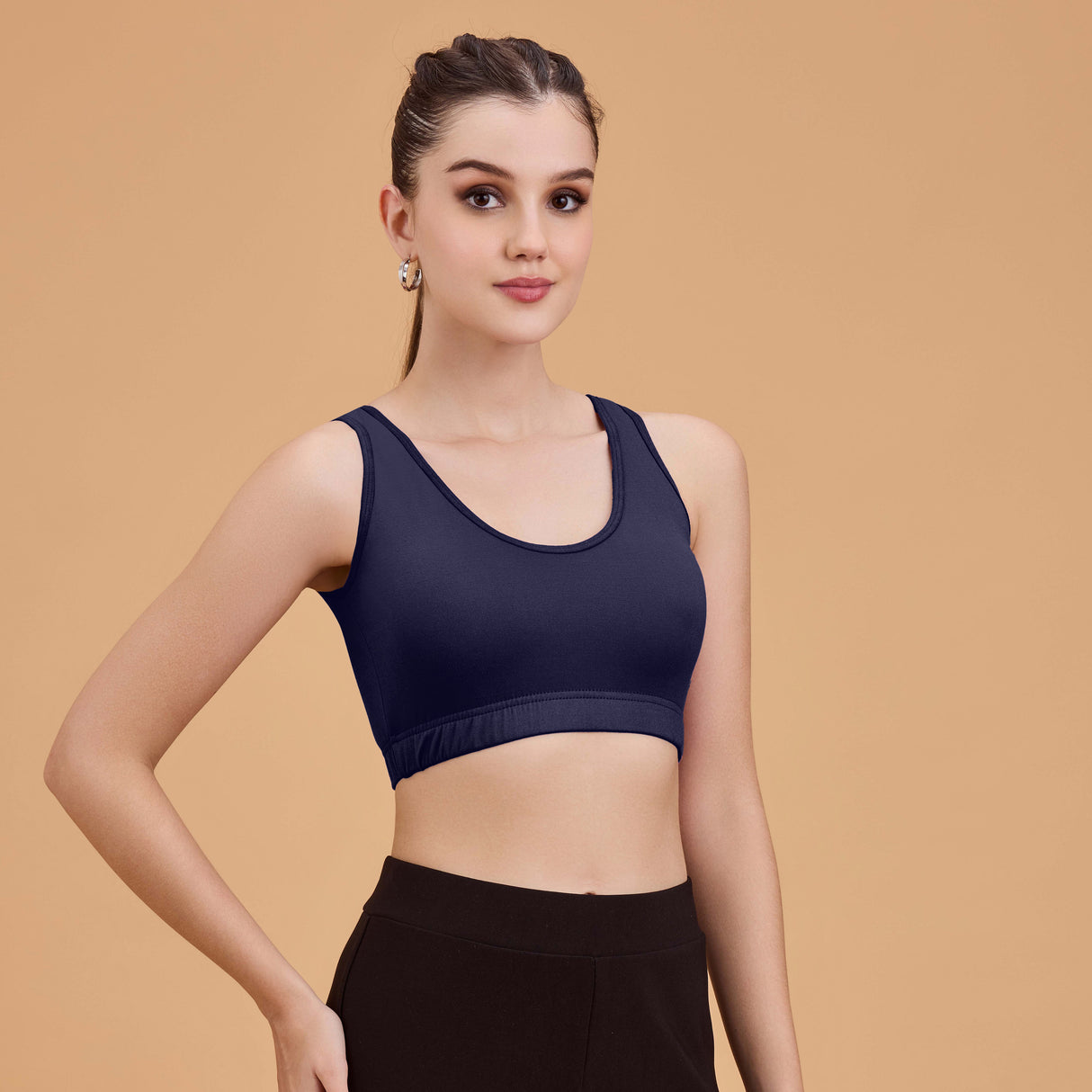 Full Coverage,Stretchable,Breathable Fabric | Ideal for Gym,Yoga & Daily Wear SQ1037