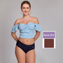 Ultra-Soft Plain Cotton Panty for Women Breathable Stretchable Innerwear for All-Day Wear PQ5023-2PC