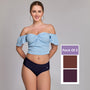 Ultra-Soft Plain Cotton Panty for Women Breathable Stretchable Innerwear for All-Day Wear PQ5023-3PC