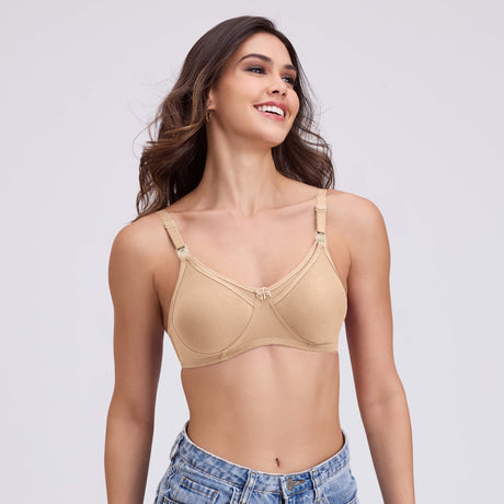 Seamless Feeding Bra for Nursing Mothers | Soft Maternity Nursing Bra MQ3044