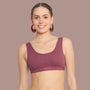 Stylish Padded Sports Bra for Women – Comfort, Support & Flex Fit SQ1043