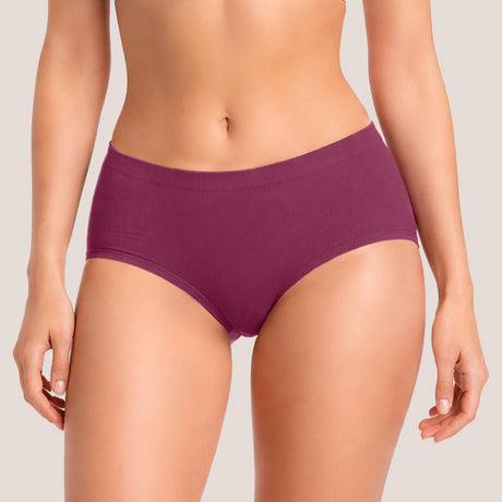 Women’s Solid Rib Hipster Panty | Soft Stretch Lycra Blend Comfort pack of 3 PQ5034