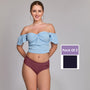 Ultra-Soft Plain Cotton Panty for Women Breathable Stretchable Innerwear for All-Day Wear PQ5023-2PC
