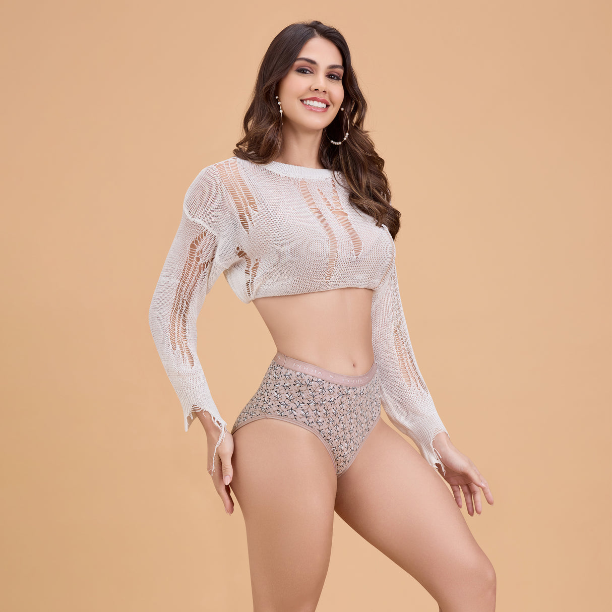 Stylish Printed Hipster Panty for Women|Soft & Comfortable Fit PQ5040-2PC