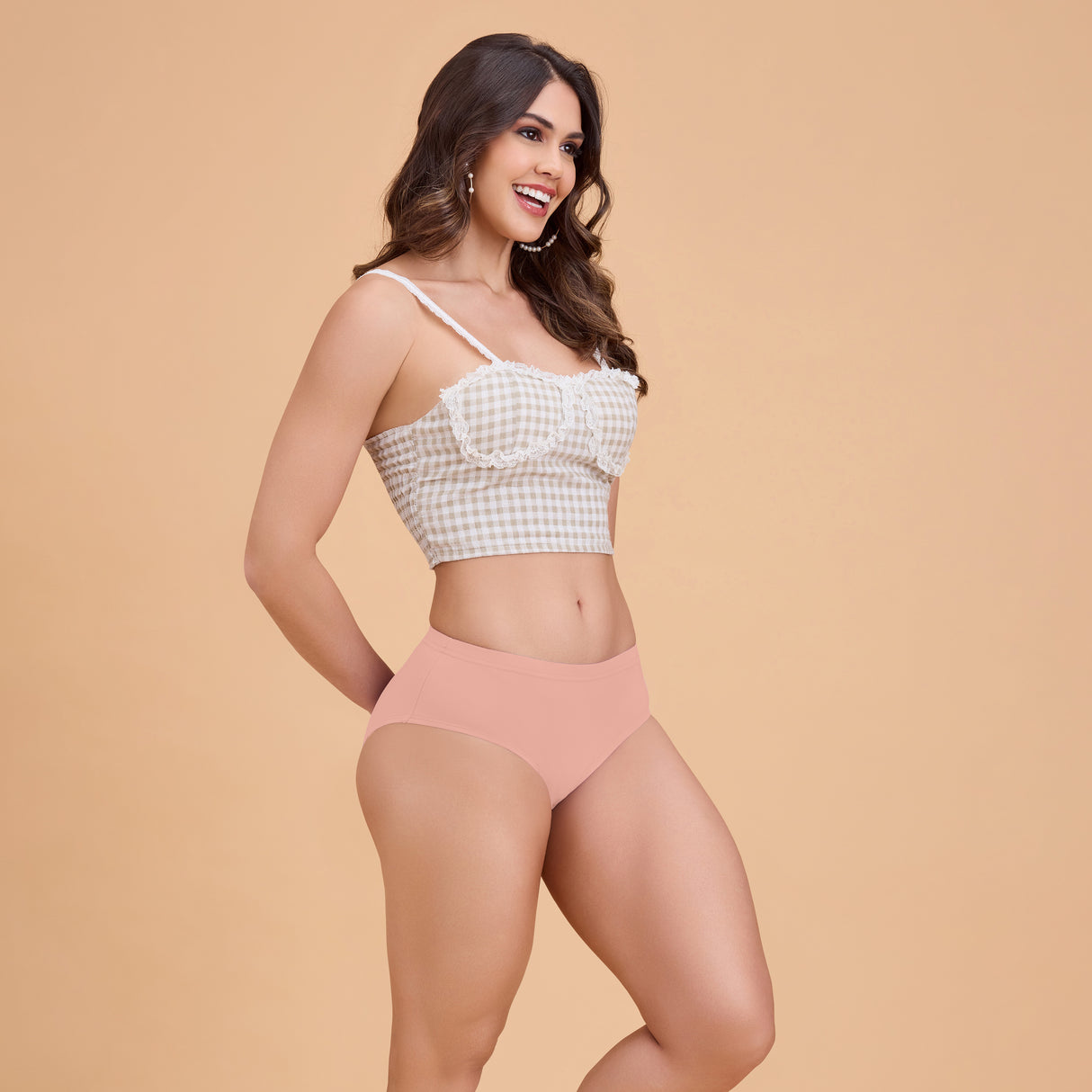 Women’s Plain Hipster Panty –Soft Cotton,Comfort & Everyday Fit PQ5042